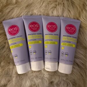 ‼️4 PIECE SET‼️ EOS Vanilla Cashmere 24Hr Moisture Lotion SET